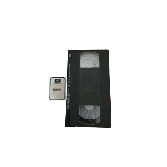 Monster VHS Horror Movie RARE Fully Enclosed Case Sci Fi Interglobal - Picture 5 of 5